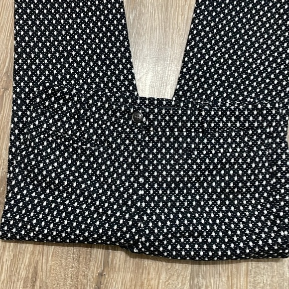 ANN TAYLOR Black And White Pants - Picture 2 of 9